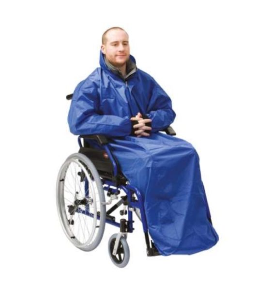 Coverall with sleeves