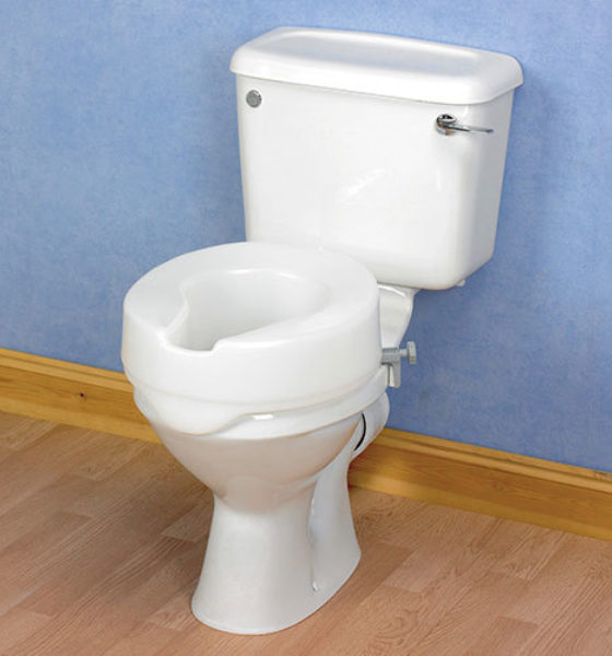 Ashby Easyfit Raised Toilet Seat 6 Inch