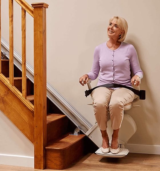 Straight stairlift