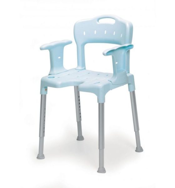 Etac swift shower chair blue
